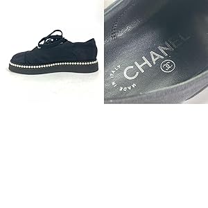 Amazon | [CHANEL] (シャネル) G32357 CC ココマーク パール 靴